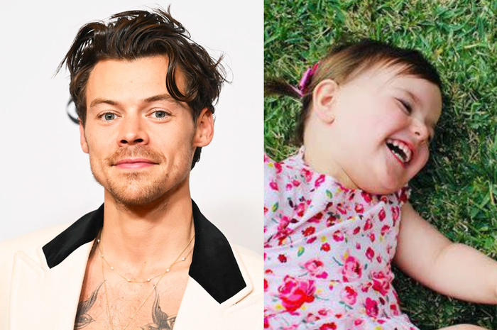 Harry Styles dan anak baptisnya