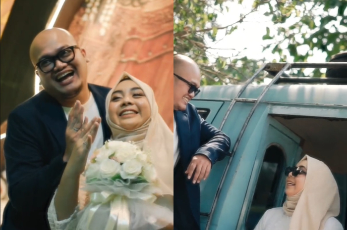 Momen pernikahan sederhana pasangan yang viral di TikTok