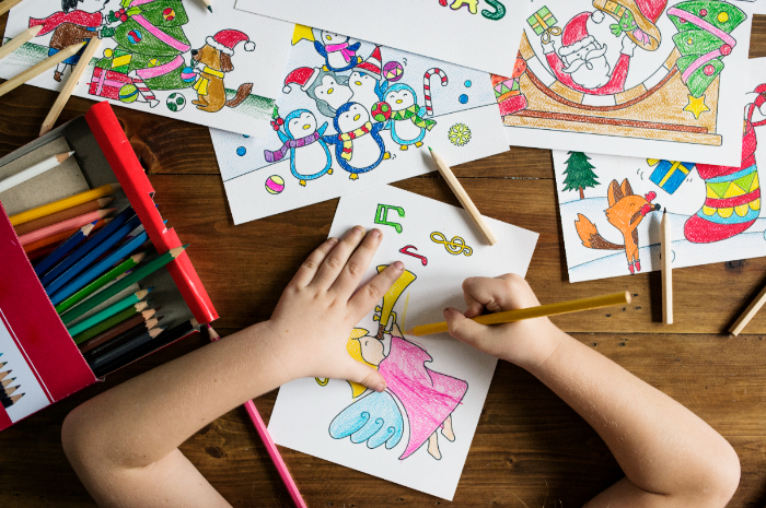 ilustrasi anak mewarnai