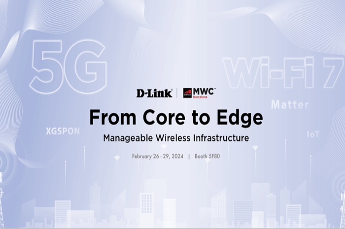D-Link hadir di Mobile World Congress 2024 di Barcelona lalu