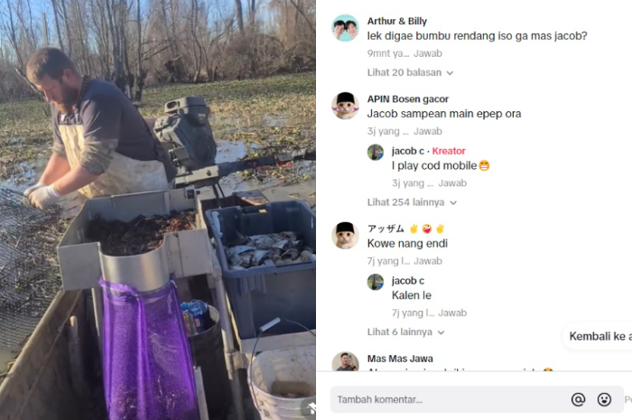 Sosok Jacob C, TikToker yang viral.