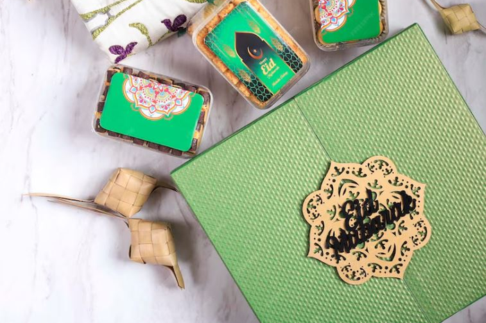 Ilustrasi hampers lebaran
