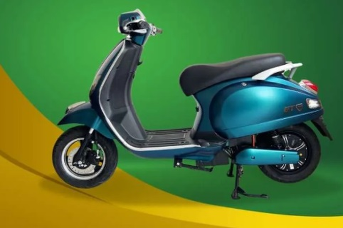 Motor listrik murah semakin banyak ditawarkan salah satunya yang desainnya mirip Vespa, jarak tempuhnya tembus 100 km.