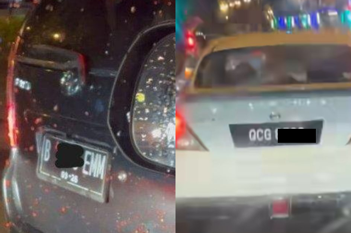 mobil pelat Depok mudik sampai ke Malaysia