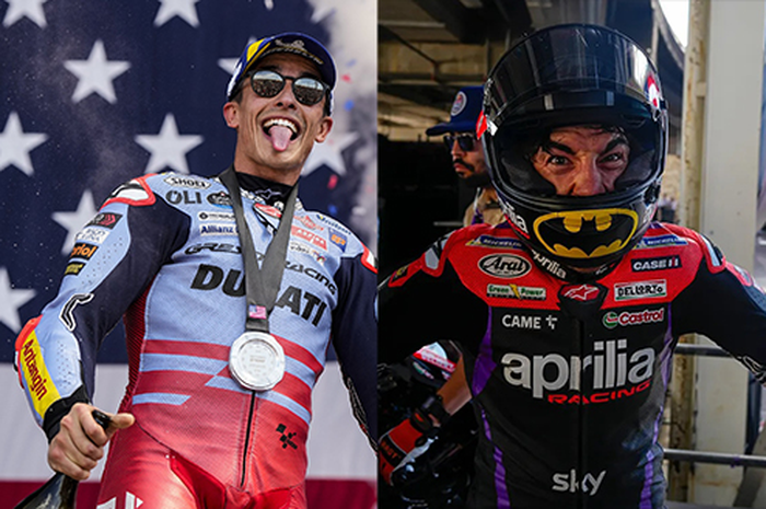 Menarik Marc Marquez dan Maverick Vinales di MotoGP Amerika 2024 punya misi gasak podium tertinggi bak langit dan bumi, ini faktanya