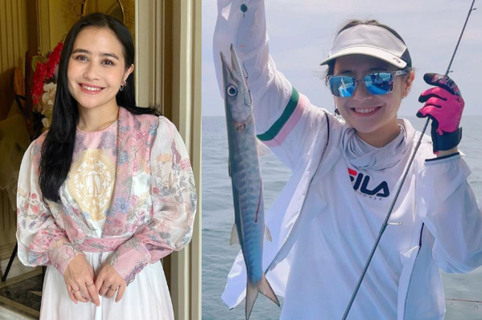 Hobi memancing Prilly Latuconsina