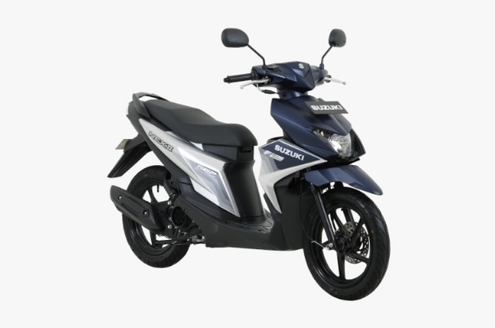 Warna baru motor murah Suzuki NEX II 2024. Siap jegal Honda BeAT.