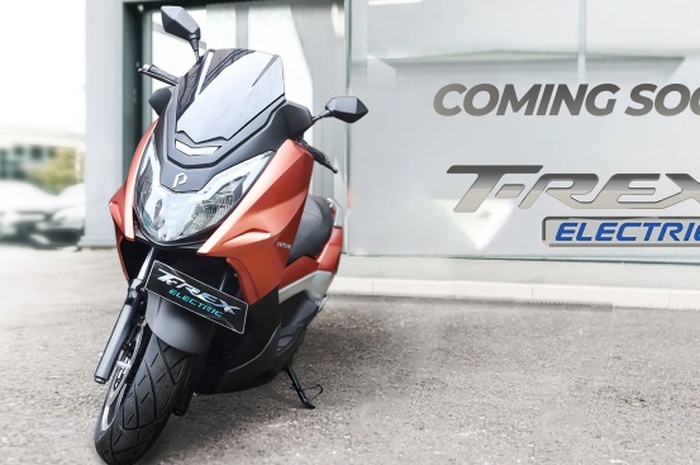 Dalam waktu dekat Polytron akan merilis motor listrik terbaru Polytron T-Rex yang punya bodi mirip Yamaha XMAX dan jarak tempuh 201 km.