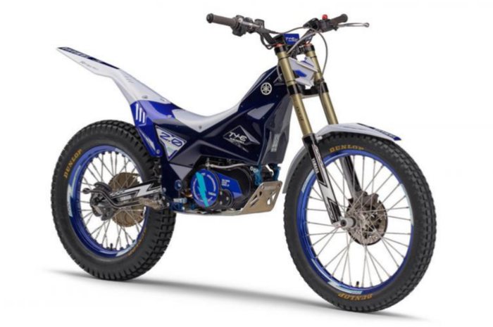 Ilustrasi motor listrik baru Yamaha. 