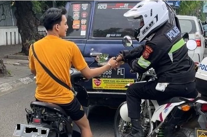 Berbagai cara dilakukan kepolisian untuk menekan aksi curanmor, bukan dengan patroli saja tapi dengan memanfaatkan barang rongsokan (ilustrasi).