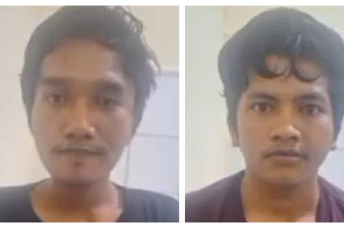 Dua pelaku maling motor yang ditangkap saat mancing di Cikarang