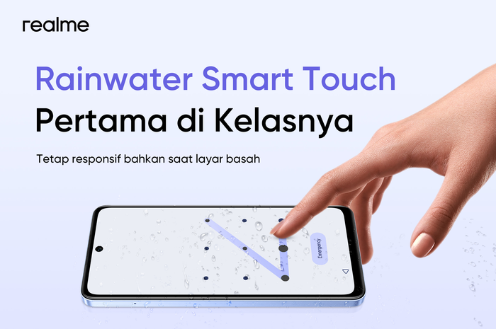 berbekal sertifikasi IP54, realme C65 sudah mulai bisa dibeli hari ini