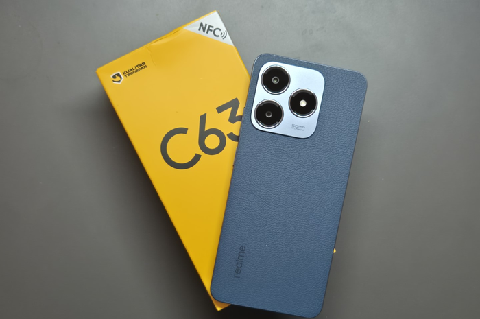 realme C63 hadir dengan desain yang menarik dan pengisian daya yang kencang