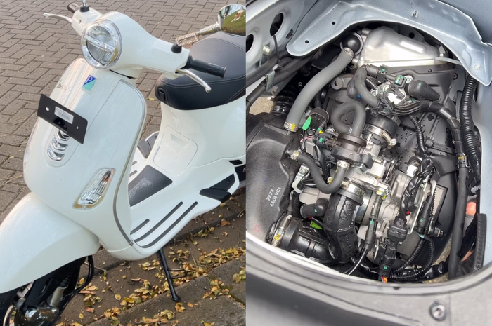 Vespa LX 125 i-get di Malang masih baru tapi bermasalah. 
