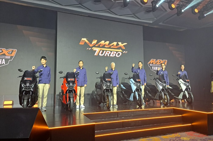 Momen saat launching motor baru Yamaha NMAX Turbo 2024, ada garansi rangka 5 tahun?