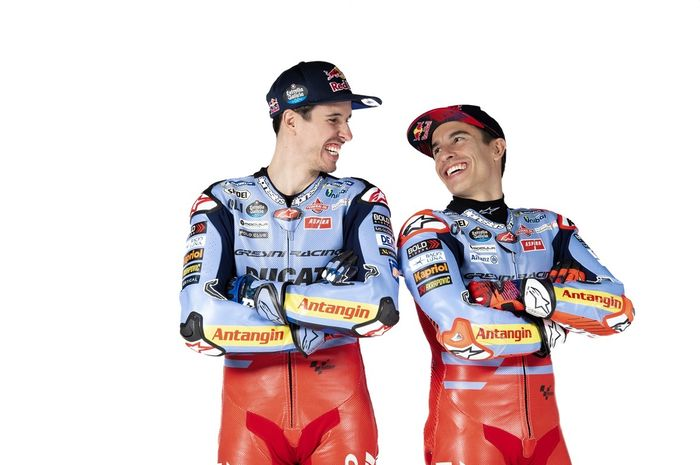 Dalam latihan jelang MotoGP Belanda 2024, Marc Marquez ajak adiknya, Alex Marquez.
