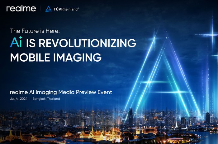 realme akan pamerkan teknologi AI terbaru lewat perangkat baru realme 13 Pro Series yang akan hadir di Bangkok, Thailand