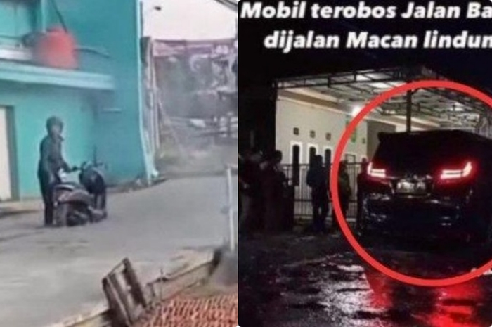 Deretan kasus jalan baru dicor hancur dilindas kendaraan mulai Honda Scoopy sampai Toyota Alphard habiskan anggaran miliaran rupiah.