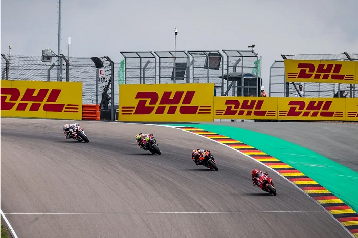 Ilustrasi balap Sprint MotoGP Jerman 2024.