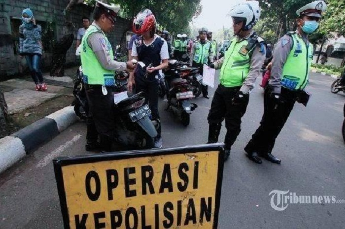 Ilustrasi razia Operasi Patuh Jaya 2024.