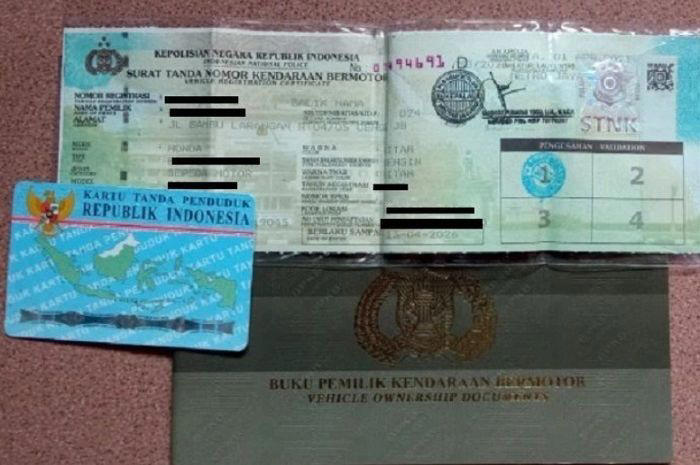 Beberapa dokumen untuk bayar pajak kendaraan 5 tahunan atau perpanjang STNK, salah satunya KTP.