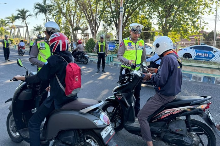 Foto ilustrasi. Razia Operasi Patuh 2024 di Lumajang incar sejumlah pelenggaran.
