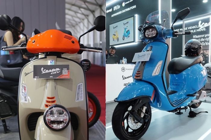 Vespa GTS dan Sprint terbaru muncul di GIIAS 2024