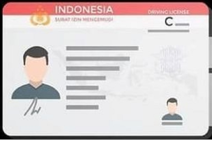 Gambar ilustrasi SIM C. Perpanjang SIM online hanya butuh dokumen ini.