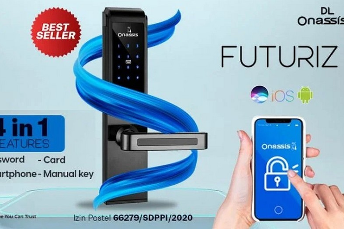 Salah satu produk Smart lock Onassis 