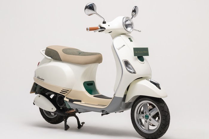 Modifikasi motor Vespa LX 2V 2012 garapan Vespuci Bandung.