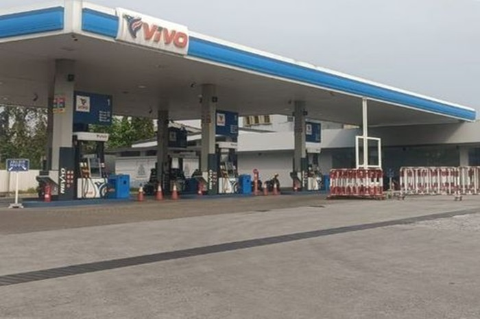 Foto ilustrasi SPBU Vivo. Harga bensin merek tersebut naik per 1 Agustus 2024, saingan Pertalite jadi segini.