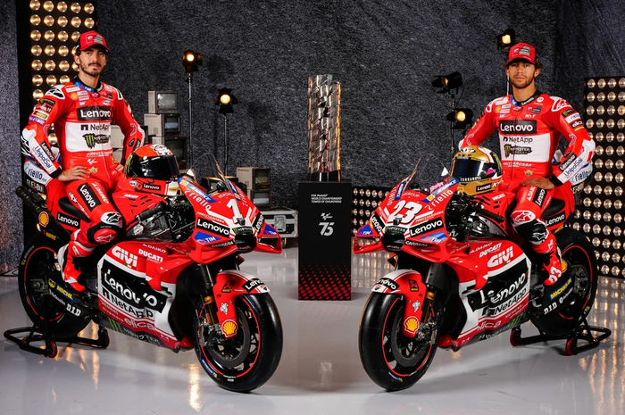 Tim pabrikan Ducati nostalgia era awal mereka balapan MotoGP