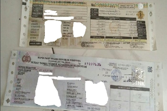 Foto ilustrasi STNK. Pemutihan pajak kendaraan di Sulawesi Selatan ada diskon dan banyak lagi bro.