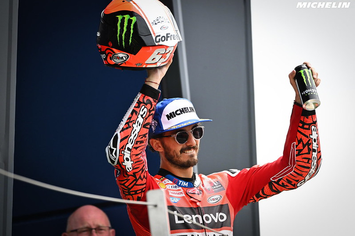 Pecco Bagnaia bisa dibilang jadi pembalap Ducati pabrikan tersukses