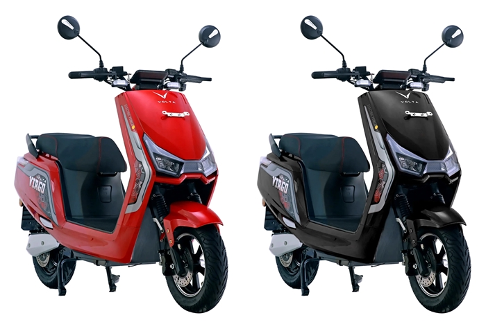 Tampilan motor listrik Volta Virgo, segini cicilan yang paling murah.