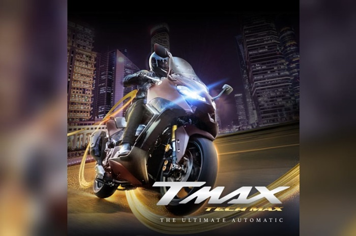 Motor baru Yamaha TMAX Tech Max 2025 yang harganya kurang lebih 6 NMAX Turbo.