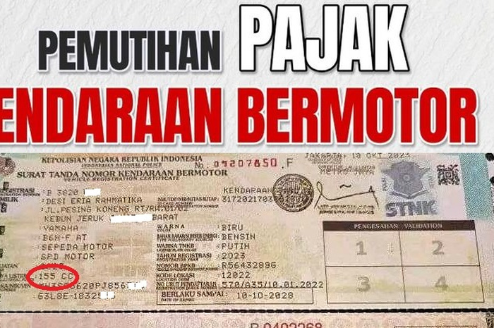 Pemutihan pajak kendaraan gelombang dua dibuka setelah tengah tahun