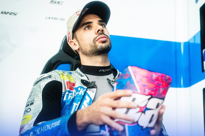 Pembalap Trackhouse Racing MotoGP Team Miguel Oliveira.