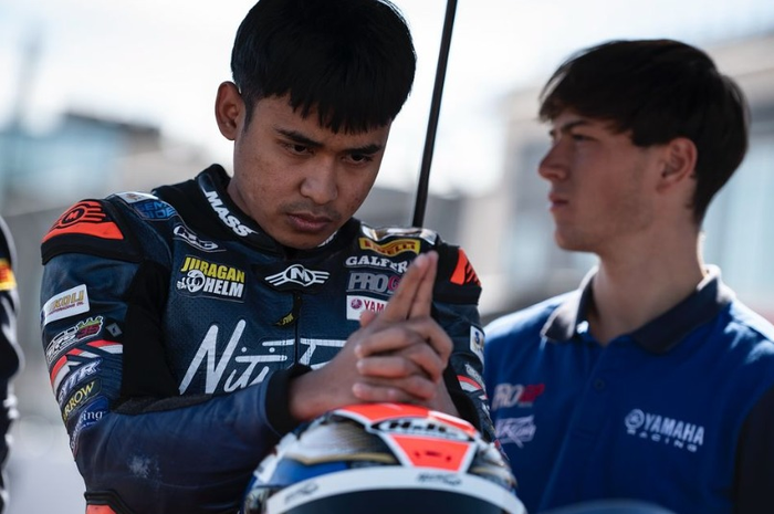 Seperti diberitakan sebelumnya Galang Hendra mengalami crash yang cukup parah di race kedua World Supersport 300 di Sirkuit Aragon, Spanyol 
