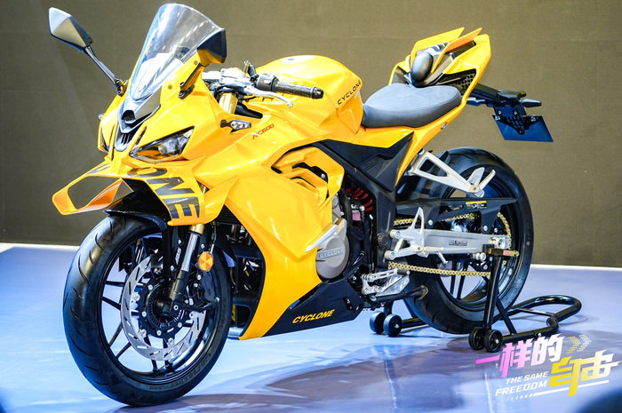 Motor baru dilengkapi winglet untuk aerodinamis dan menangkap angin