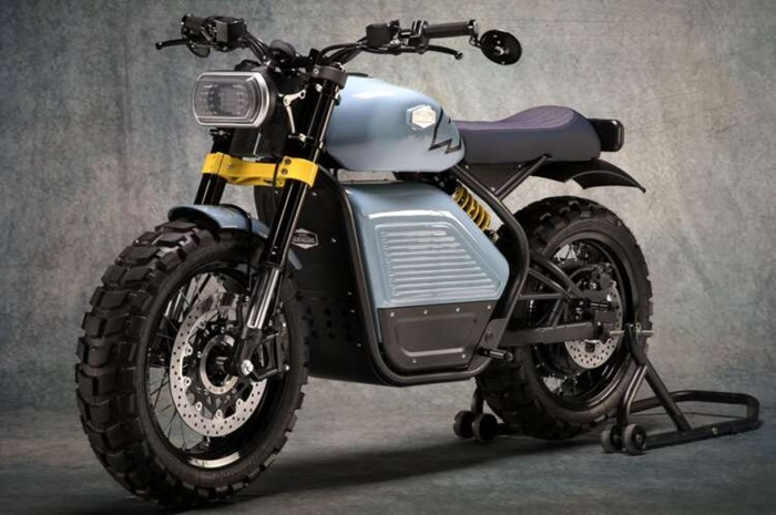 Tampang motor baru 2024 kolaborasi Renault dan Atelier Heritagebike harga setara 12 Yamaha NMAX Turbo.
