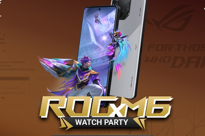 ASUS ROG mengadakan watch party M6 di Jakarta, selaku official phone kompetisi tersebut