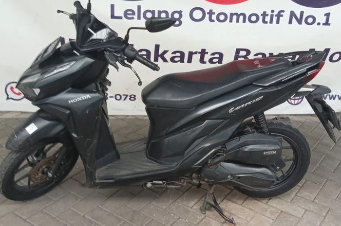 Honda Vario 125 tahun 2019 dilelang mulai harga Rp 9 jutaan, dokumen komplit siap pakai.