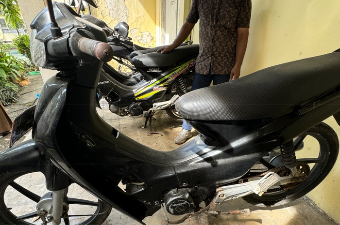 Motor murah Honda Supra Fit tahun 2003 ditawarkan Rp 1 jutaan.