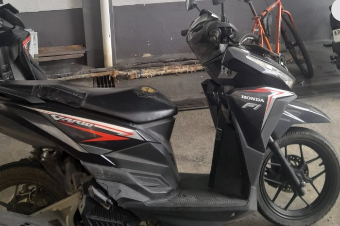 Honda Vario 125 tahun 2016 dilelang murah meriah.