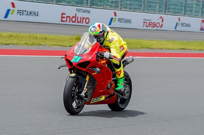 Franco Morbidelli, salah satu murid Valentino Rossi yang ngegas di Sirkuit Mandalika.