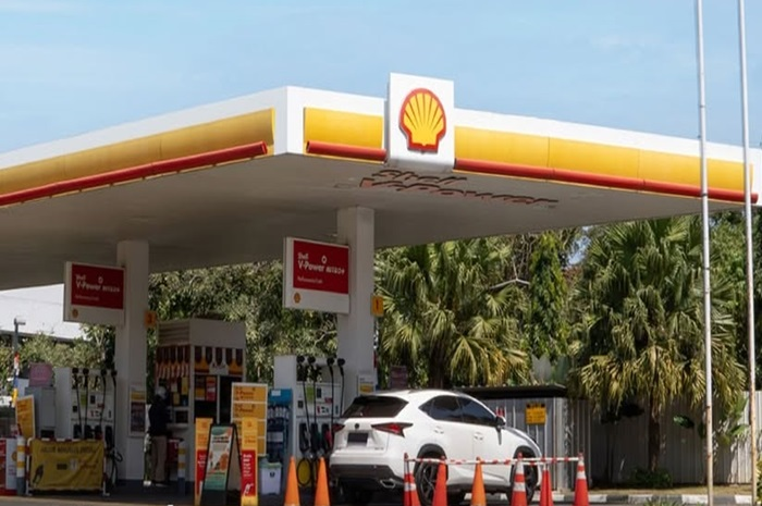 Foto ilustrasi SPBU Shell, sebelumnya heboh dengan stok kosong kini mulai tersedia lagi.