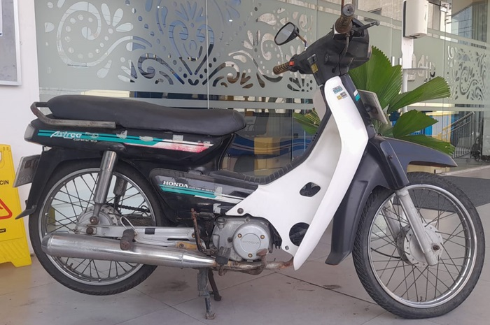 Honda Astrea Grand jadi motor murah yang dilelang Rp 1 jutaan.