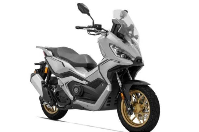  Keeway XDV180 EVO, skutik adventure baru buatan Cina.