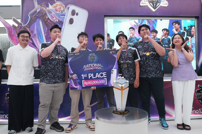 Tim Gryffin menjadi pememnang OPPO X MLBB Smooth Legend Cup level nasional dan akan mewakili Indonesia di level Asia Tenggara